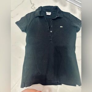 Lacoste Women’s Black Polo Shirt - Short Sleeve
